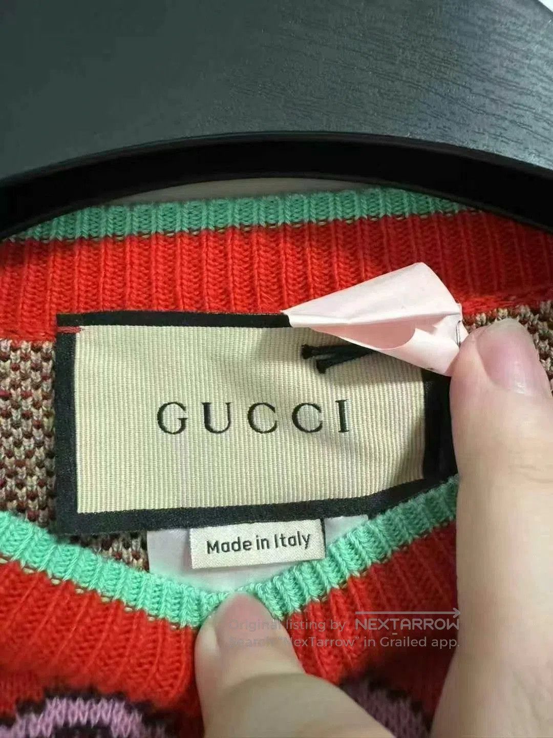Gucci gucci dinosaur print cropped sweater. Size S / US 4 / IT 40 - 3 Thumbnail