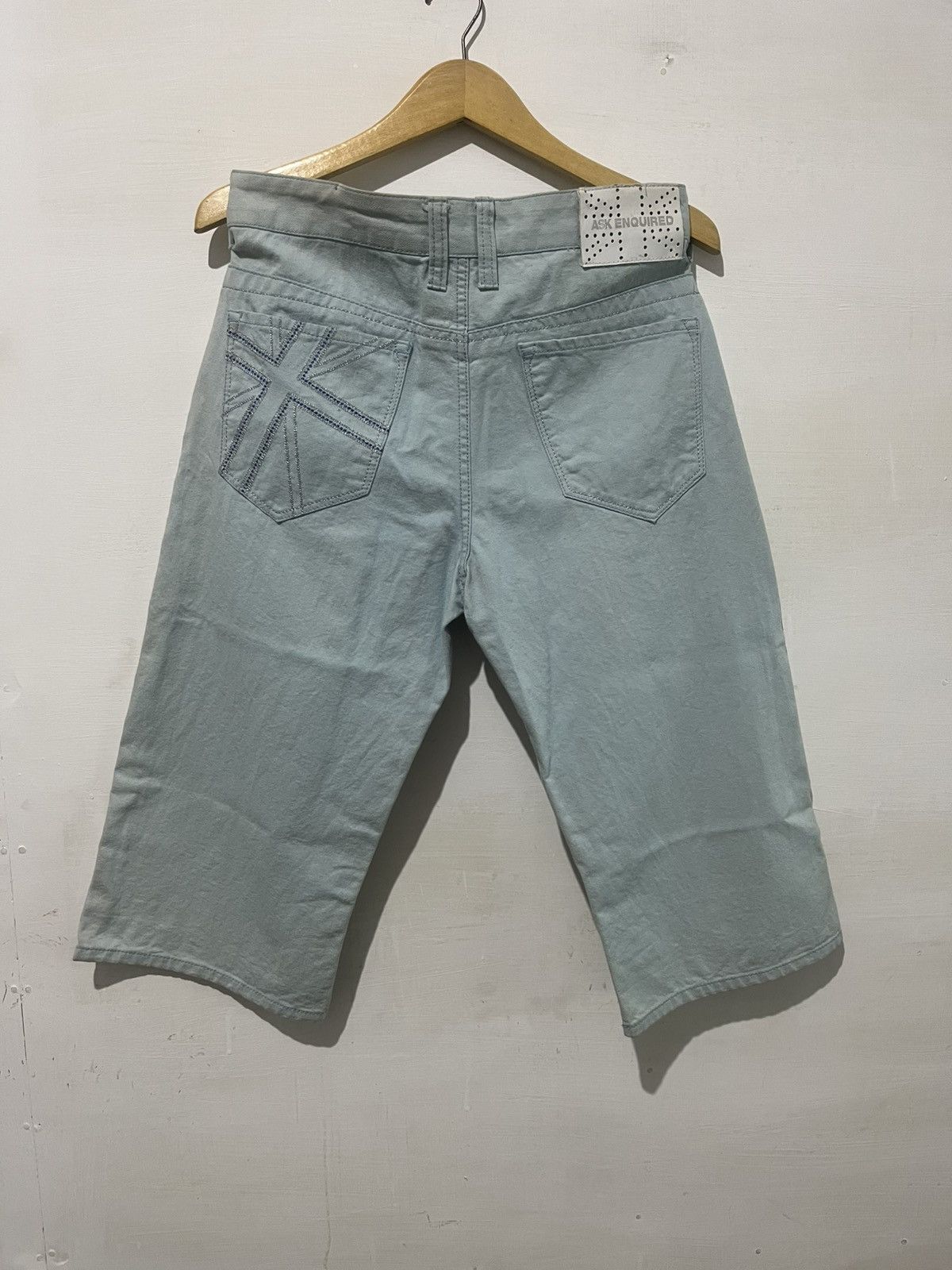 Japanese Ask Enquired pants with studded