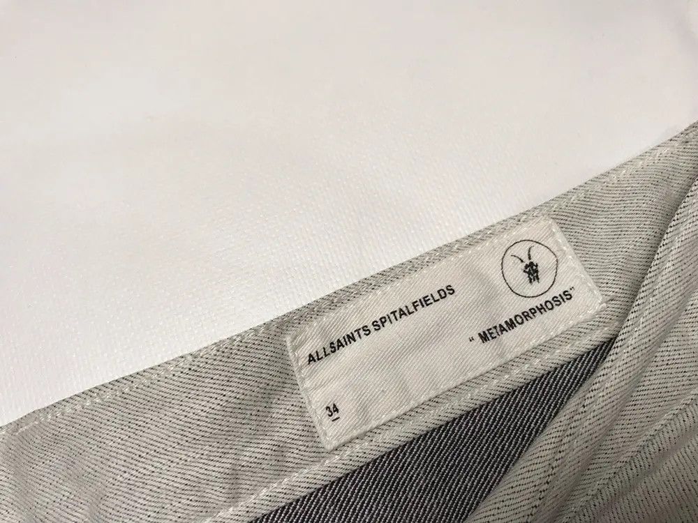 Allsaints Vintage Allsaints AW08 Iggy Fit-Ashen Denim Jeans Size US 34 / EU 50 - 8 Thumbnail