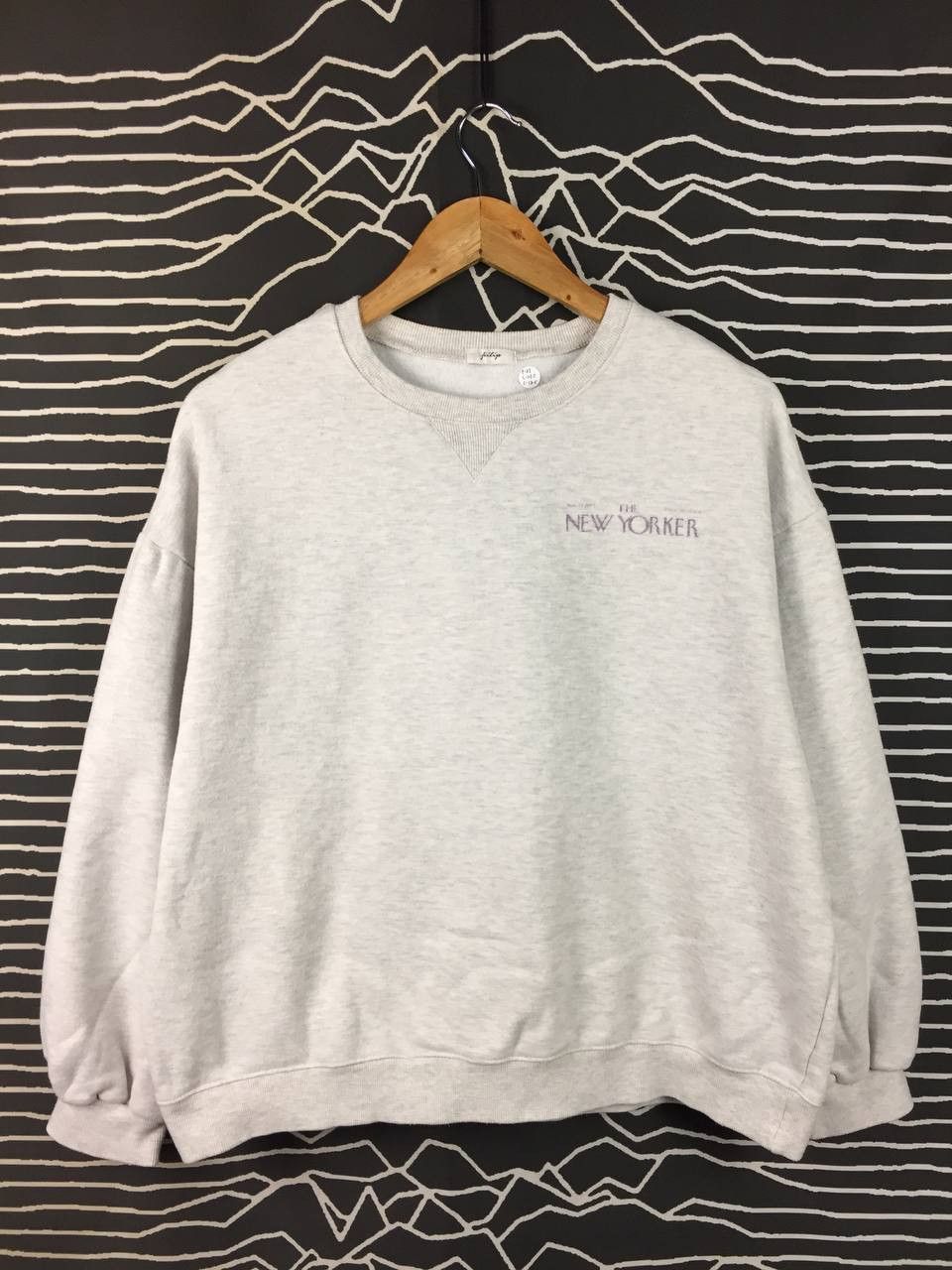 Vintage Philip Korea Brand The New Yorker Magazines Cover Sweatshirt Size US L / EU 52-54 / 3 - 6 Thumbnail