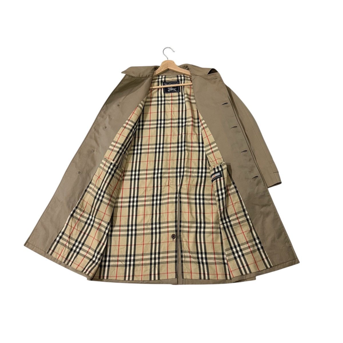 Burberry Vintage Burberry Novacheck Overcoat Jacket Size US M / EU 48-50 / 2 - 17 Thumbnail