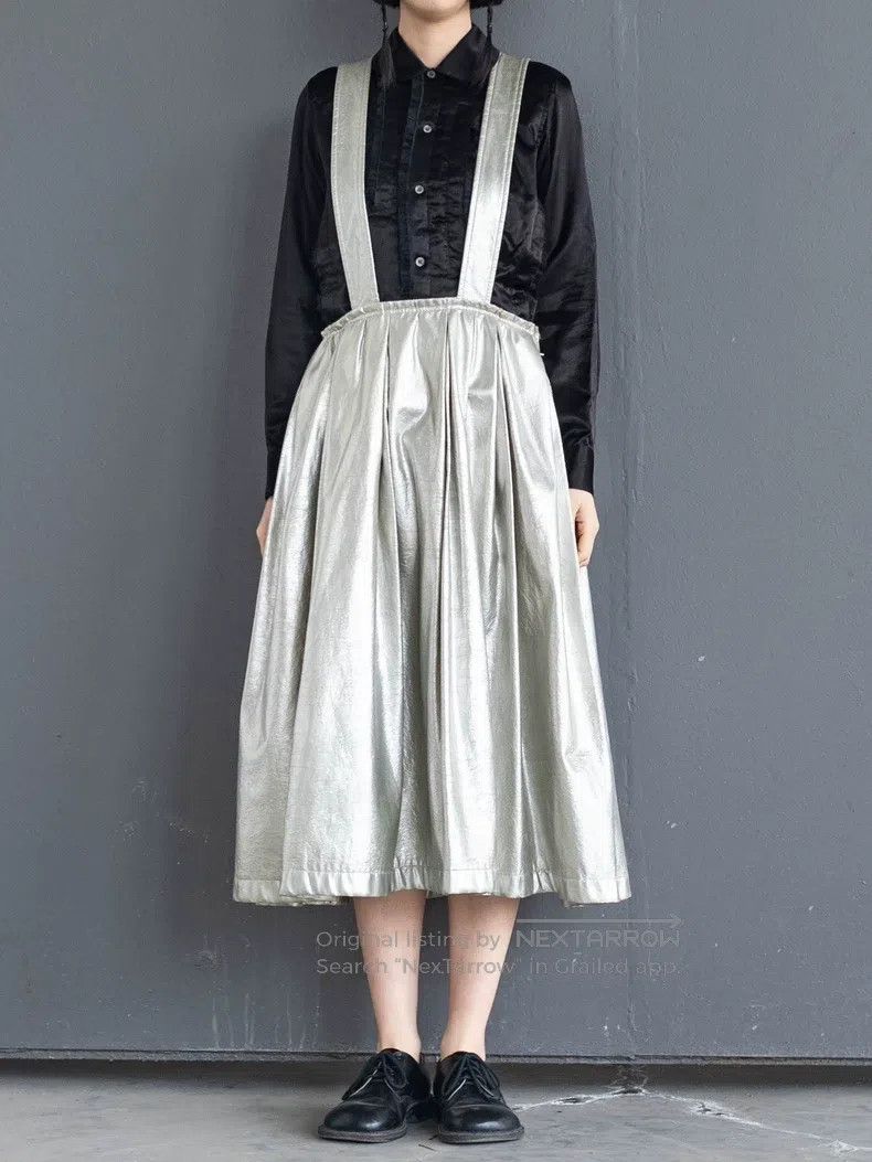 Comme des Garcons Comme Des Garcons Main Line Silver Futuristic Suspender Sk Size XS / US 0-2 / IT 36-38 - 3 Thumbnail