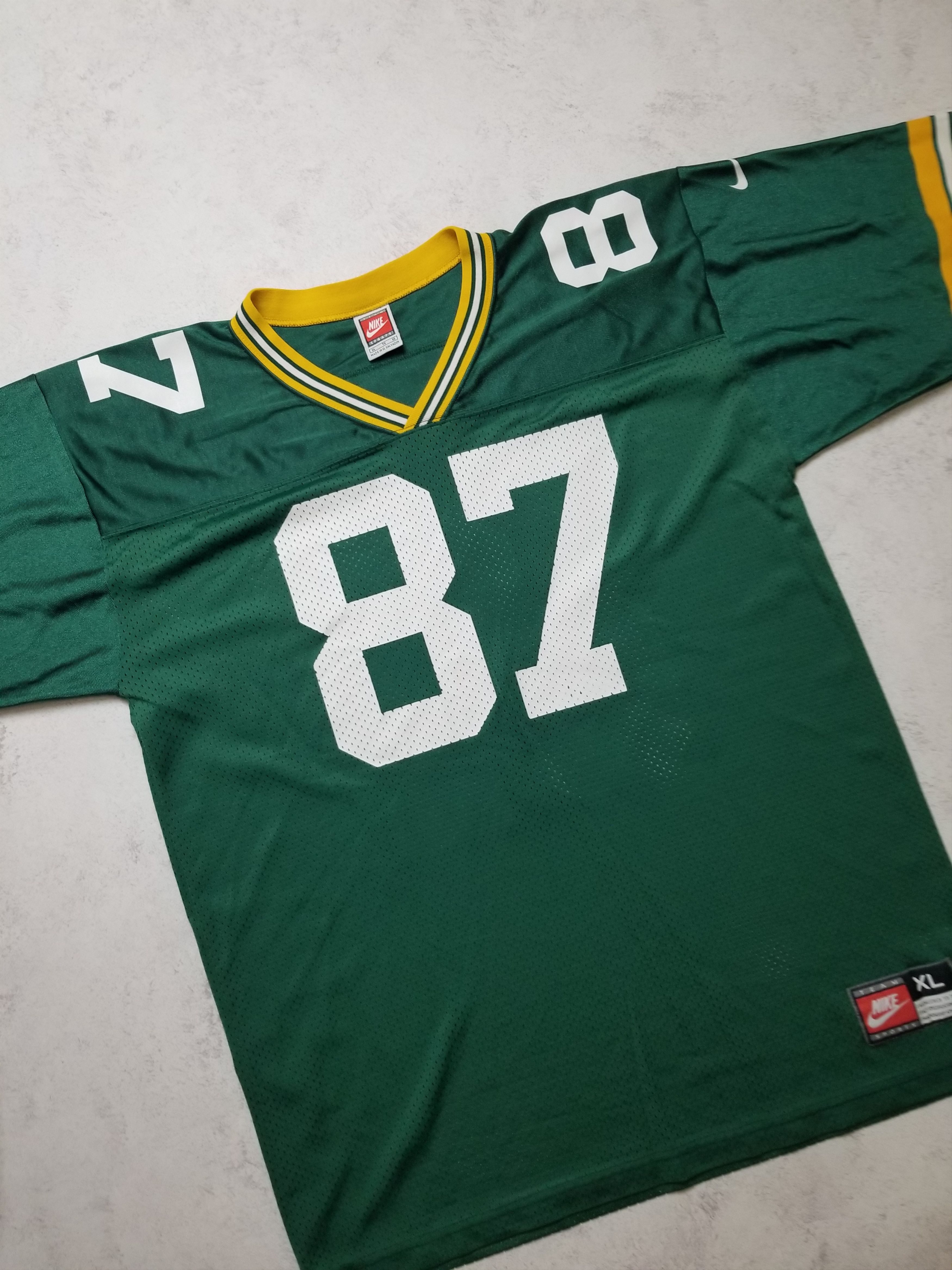 Nike Vintage Green Bay Packers Robert Brooks Nike Team Jersey Size US XL / EU 56 / 4 - 15 Thumbnail