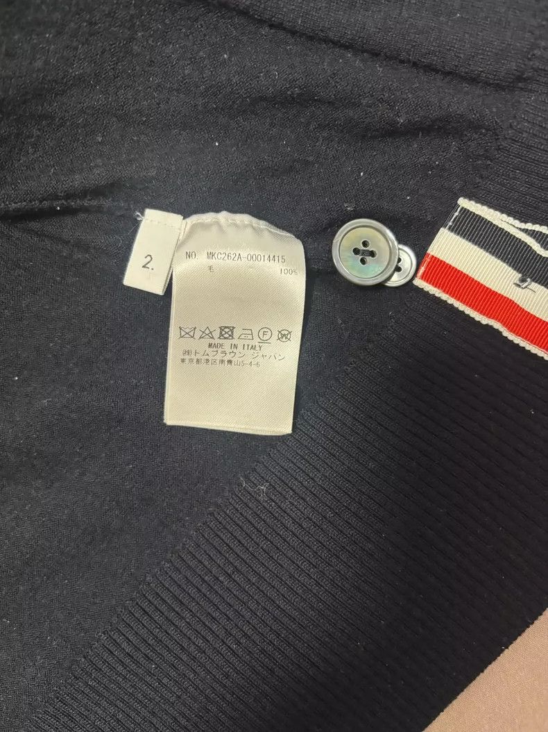 Thom Browne Thom browne Black cardigan jacket 2504-Nextarrow Size US M / EU 48-50 / 2 - 3 Thumbnail