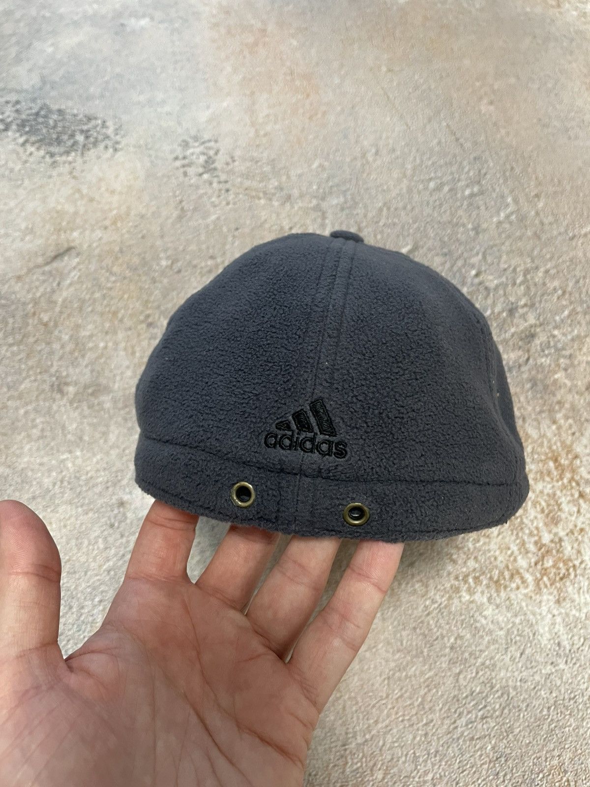 Adidas Vintage Adidas 2in1 Fleece Cap Hat Center Logo Size ONE SIZE - 7 Thumbnail
