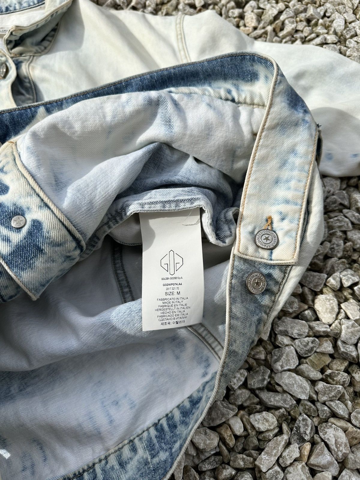 Golden Goose Golden Goose Jeans Jacket Bleu Venezia made in italy Size US M / EU 48-50 / 2 - 11 Thumbnail