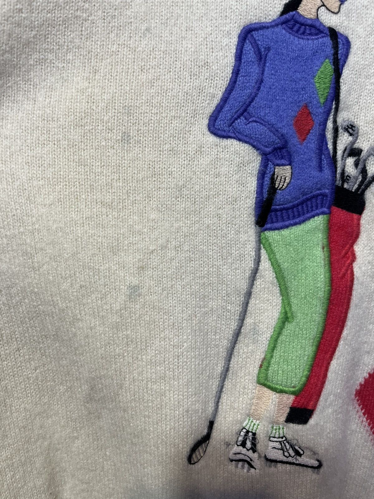 Pringle Of Scotland × Vintage Vintage Pringle of Scotland Sport 100% Pure Wool Sweater Size US M / EU 48-50 / 2 - 5 Thumbnail