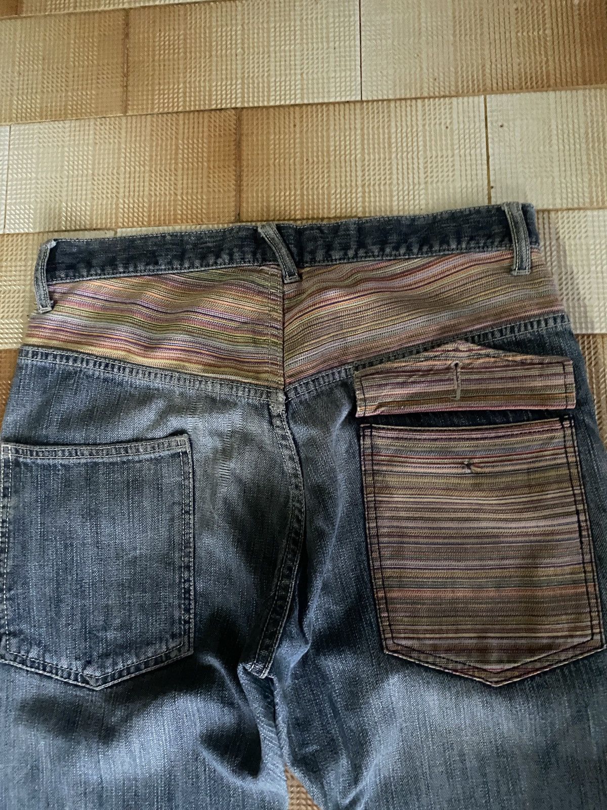 Beauty Beast × If Six Was Nine Vintage bee bell regular fit denim Size US 31 - 11 Thumbnail