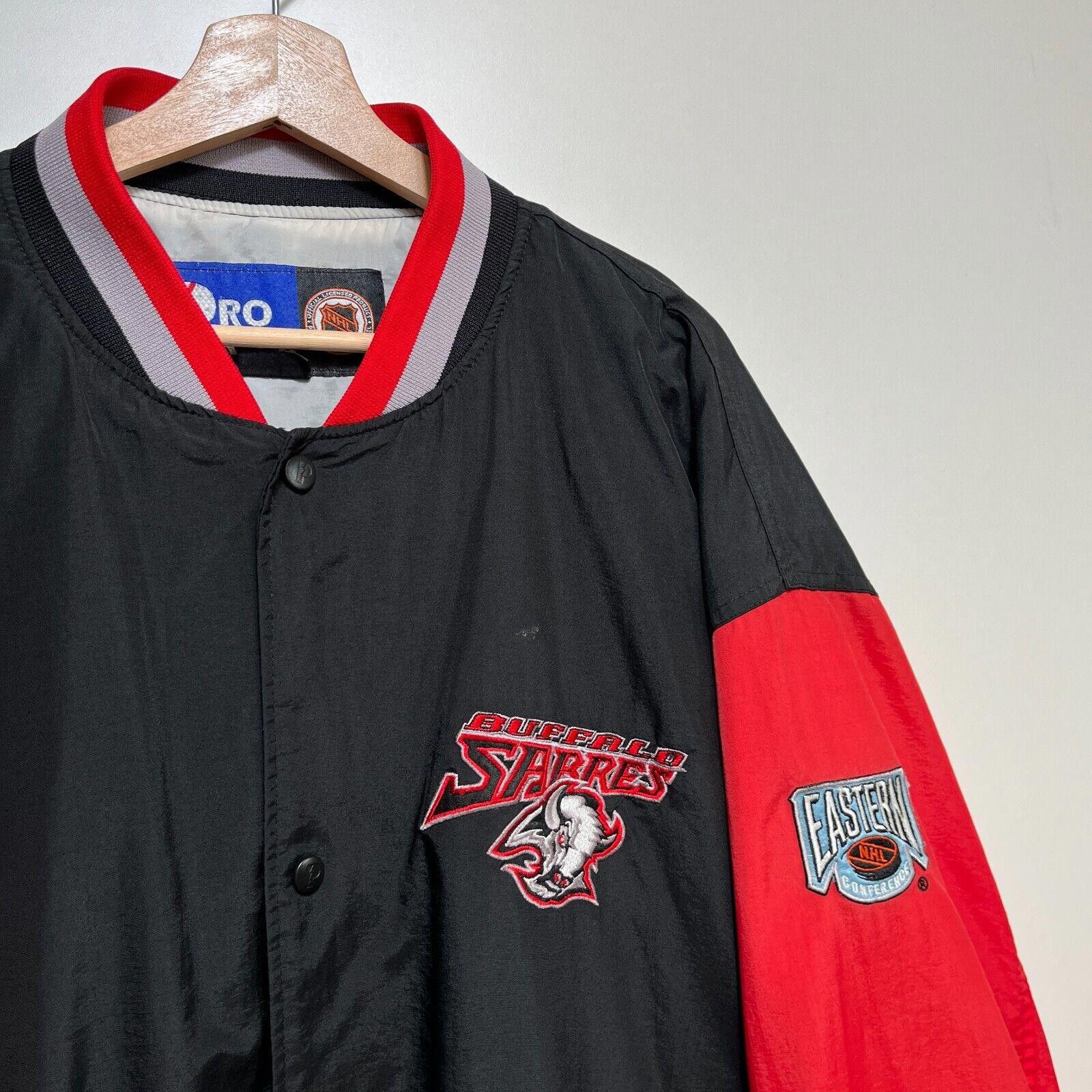 Pro Player × Vintage Vintage 90s NHL Buffalo Sabres Pro Player Bomber Jacket XL Size US XL / EU 56 / 4 - 3 Thumbnail