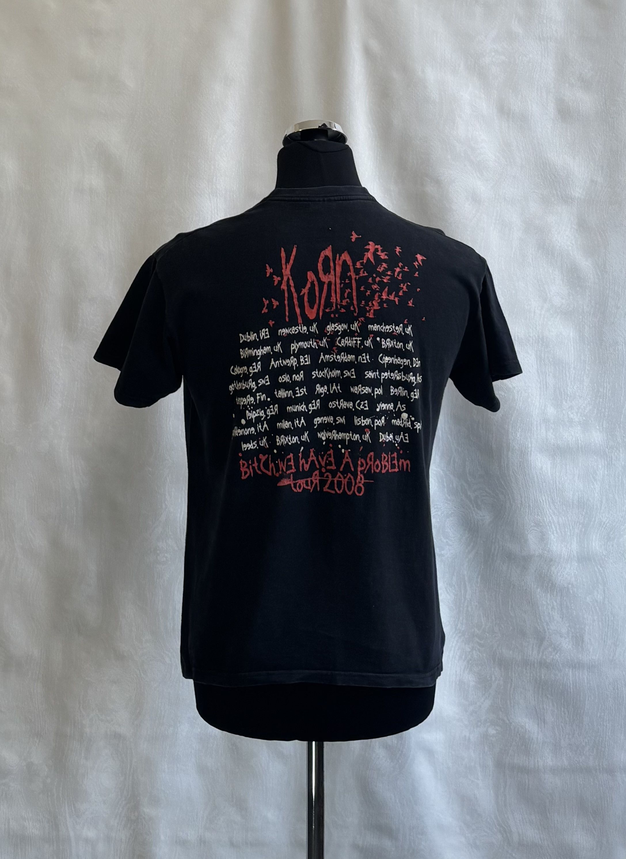 Band Tees Korn Bitch We Have A Problem 2008 Fruit of the Loom T-shirt Size US M / EU 48-50 / 2 - 2 Thumbnail