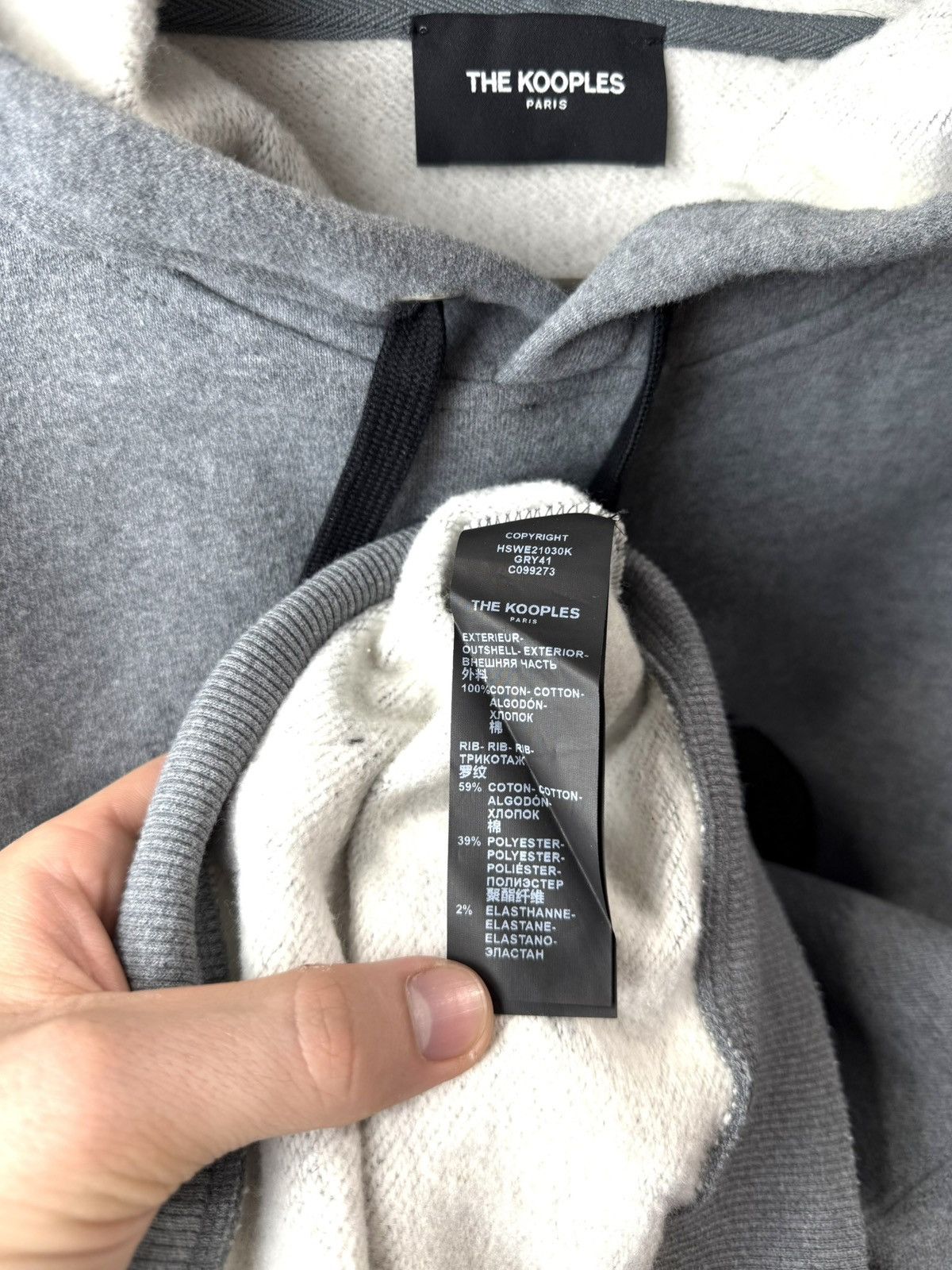 The Kooples The Kooples Paris Skull Hoodie Size US L / EU 52-54 / 3 - 7 Thumbnail