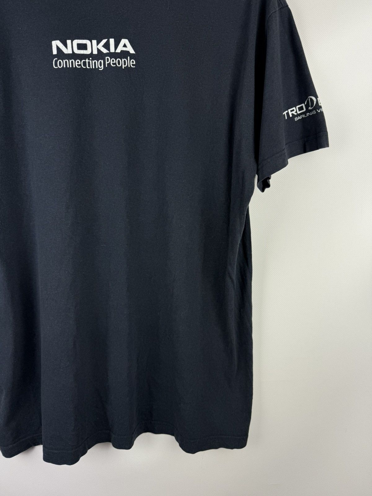 Vintage Nokia Connecting People Vintage Short Sleeve Promo T Shirt Size US XL / EU 56 / 4 - 16 Thumbnail