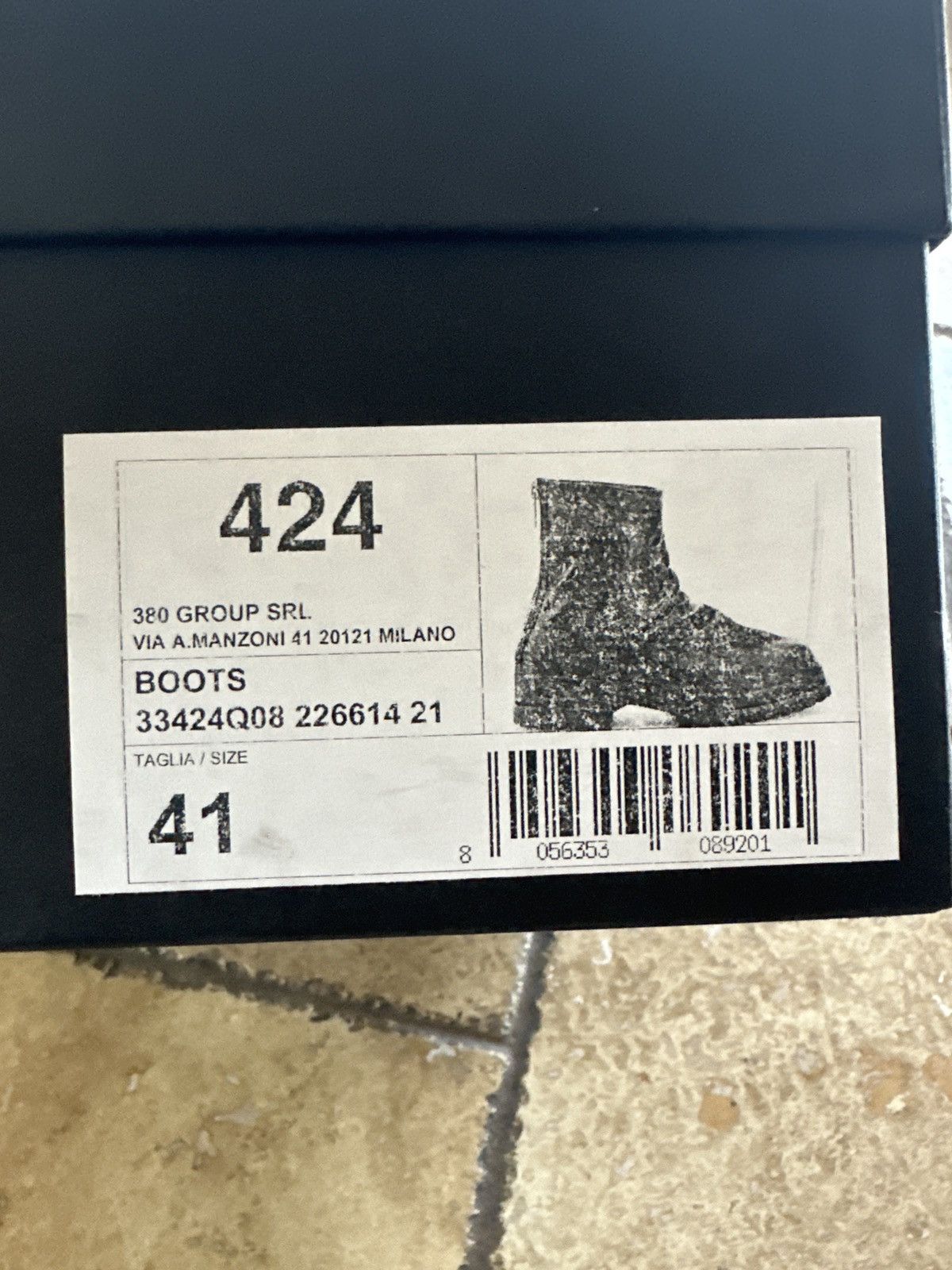 424 424 Beige/Tan Marathon Boots Size US 8 / EU 41 - 7 Thumbnail