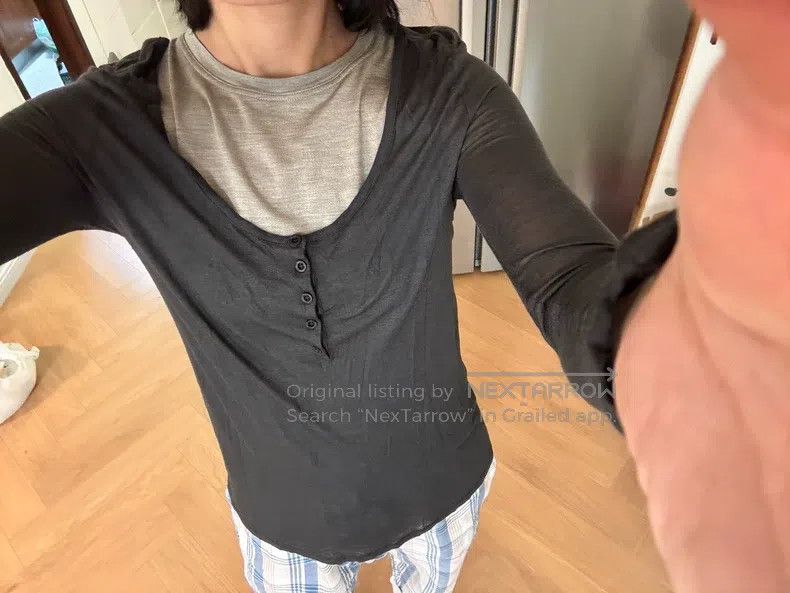 The Row The row Black Long Sleeve Undershirt Size S / US 4 / IT 40 - 2 Thumbnail
