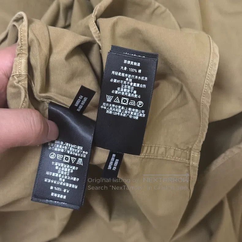 RRL Ralph Lauren RRL Ralph Lauren Old cow head logo card workwear shirt Size US M / EU 48-50 / 2 - 5 Thumbnail
