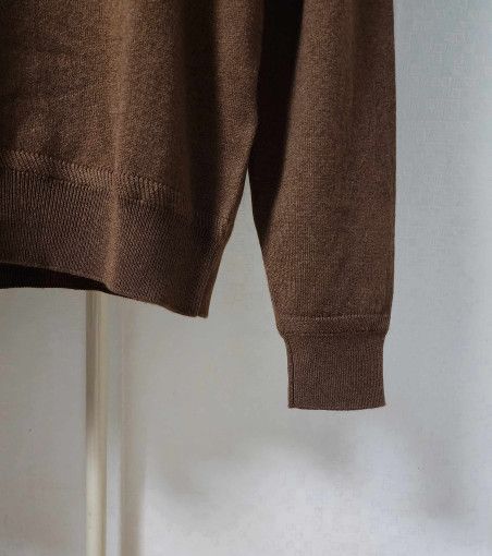 Tom Ford o1sm1stk0824 Knit Cashmere Crewneck Sweater in Dark Brown Size US L / EU 52-54 / 3 - 3 Thumbnail