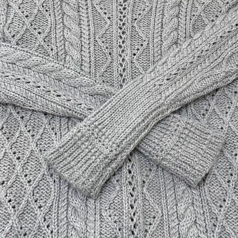 Thom Browne Thom Browne Herringbone Twill Classic Logo Wool Sweater Size XS / US 0-2 / IT 36-38 - 6 Thumbnail
