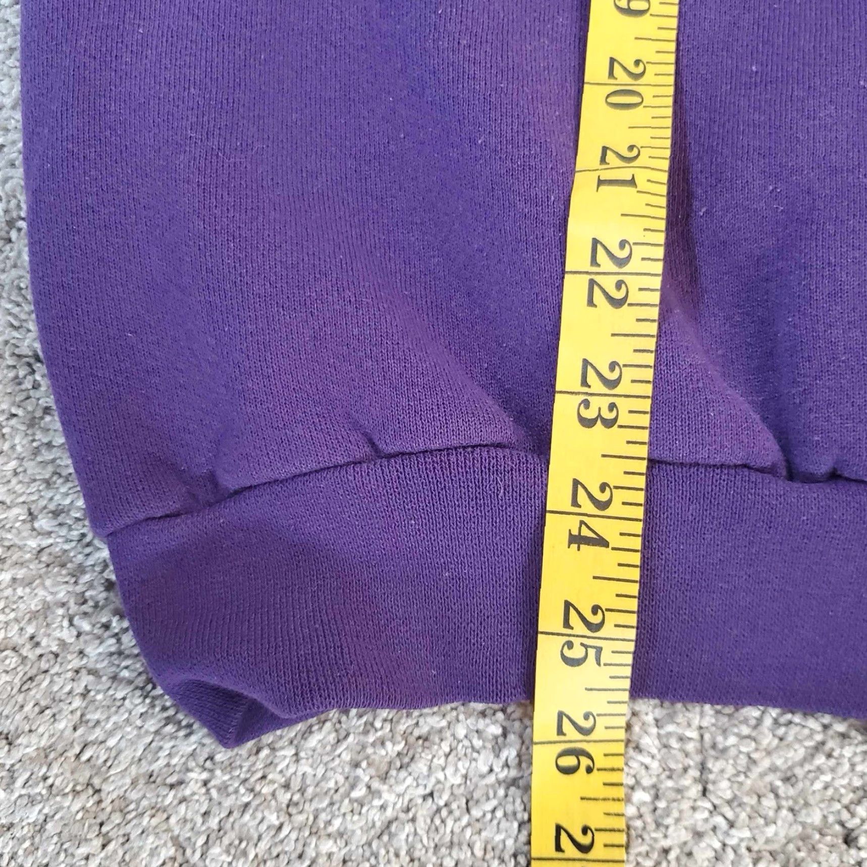 CO VINTAGE Brittania Levi Strauss & Co Sweatshirt Large Purple Unisex Adults Crew Neck Pullover Blank 90s Winter Casual Size US L / EU 52-54 / 3 - 4 Thumbnail