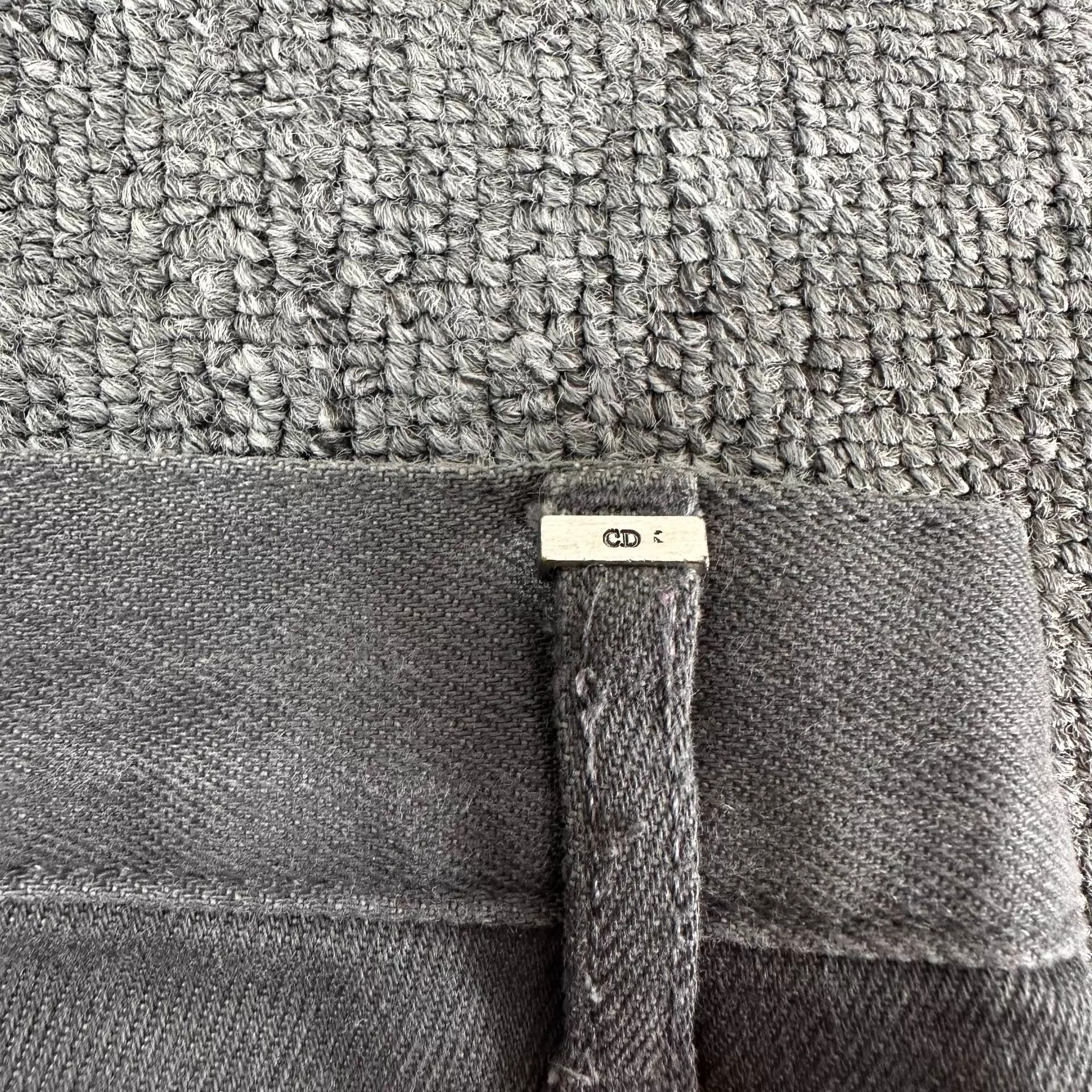 Dior Dior light gray washed distressed jeans US 29 Size 29" - 6 Thumbnail