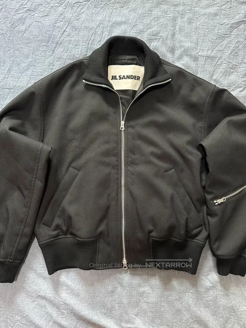 Jil Sander Jil Sander size 48 Zip bomber jacket Size US L / EU 52-54 / 3 - 1 Thumbnail