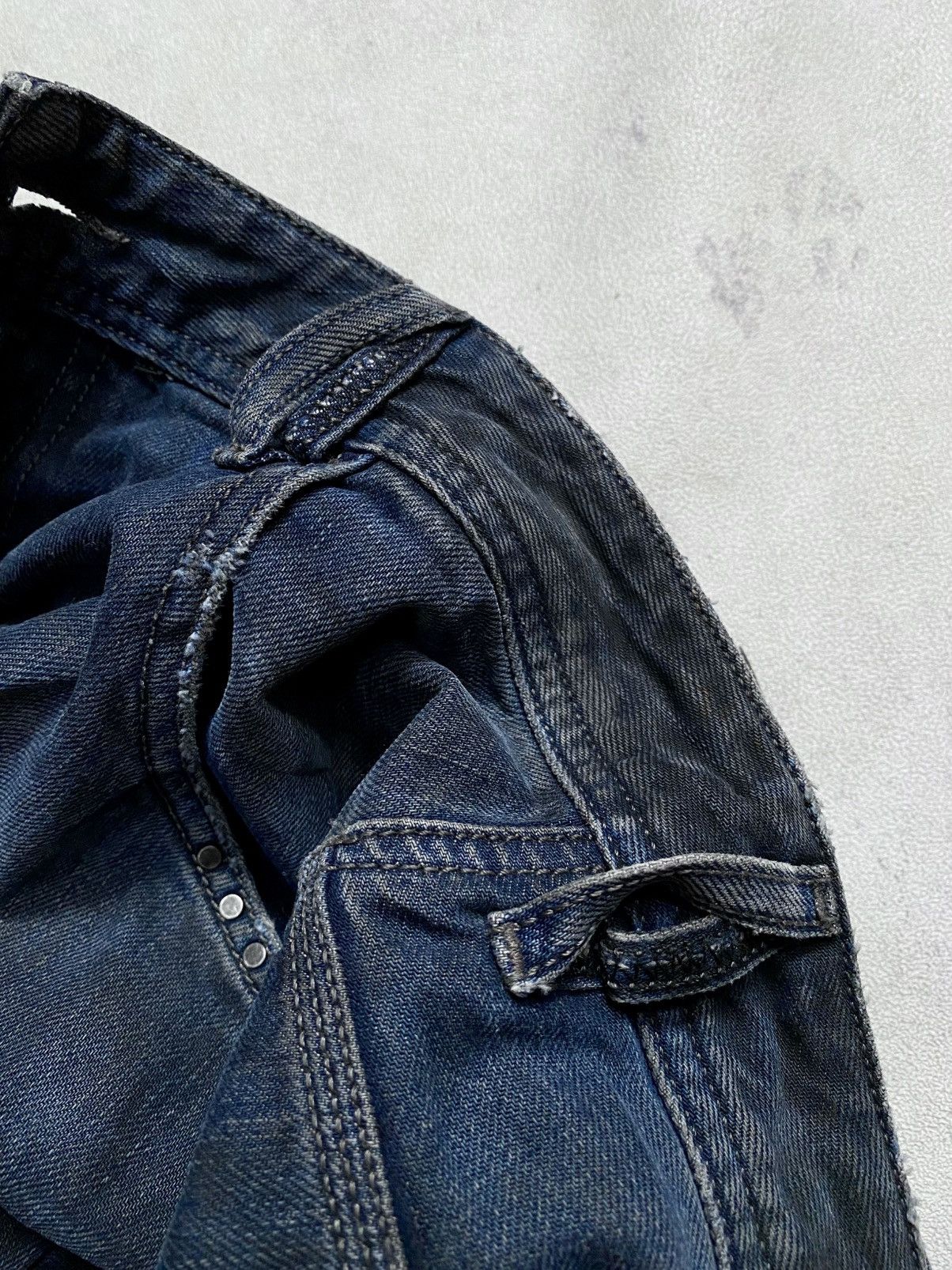Diesel RARE Diesel Krooley Denim Regular Slim Carrot Size US 33 - 25 Thumbnail
