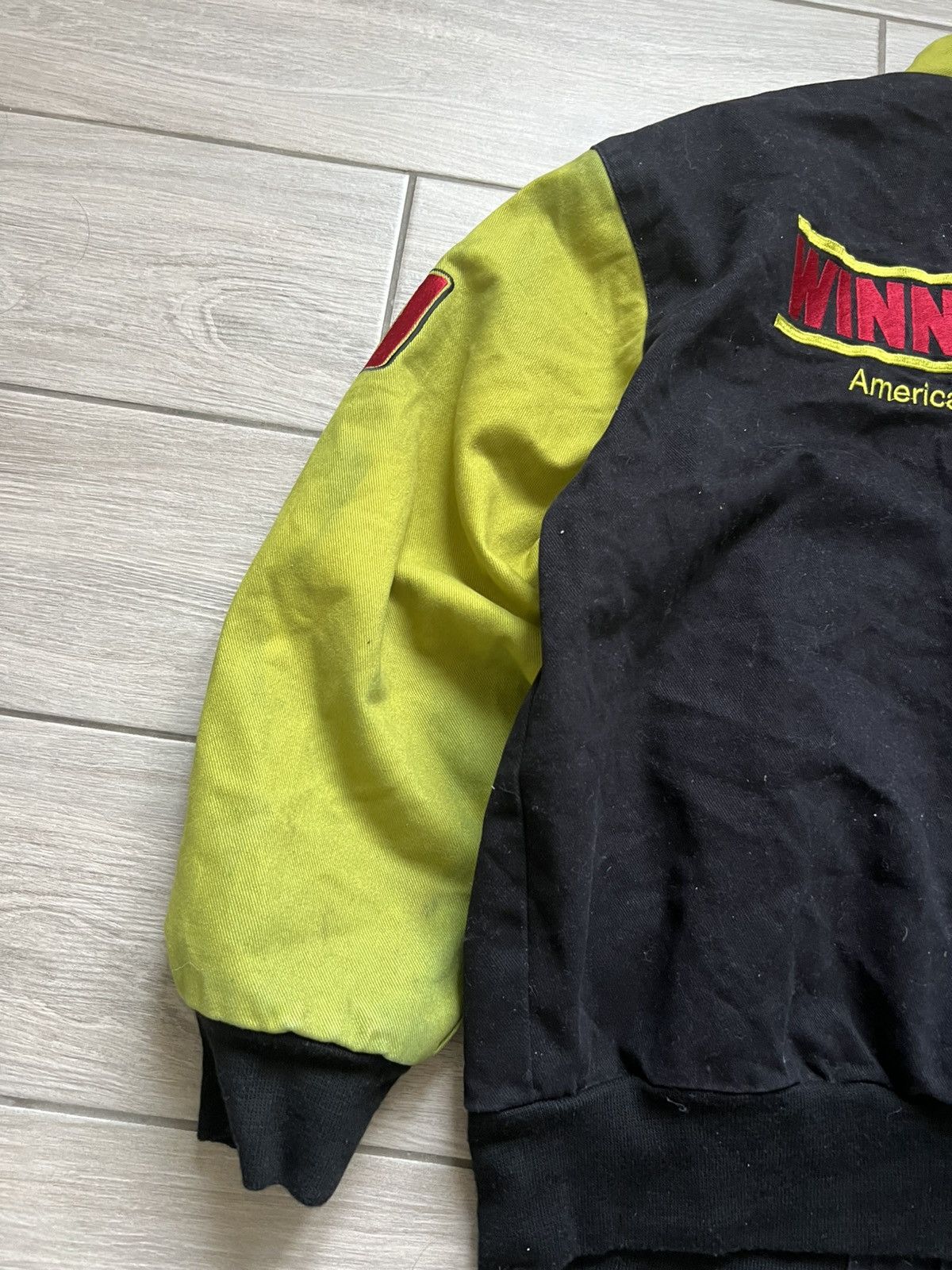 NASCAR Vintage 1990's Pfizer Racing Mark Martin Nascar Jacket Size US M / EU 48-50 / 2 - 11 Thumbnail