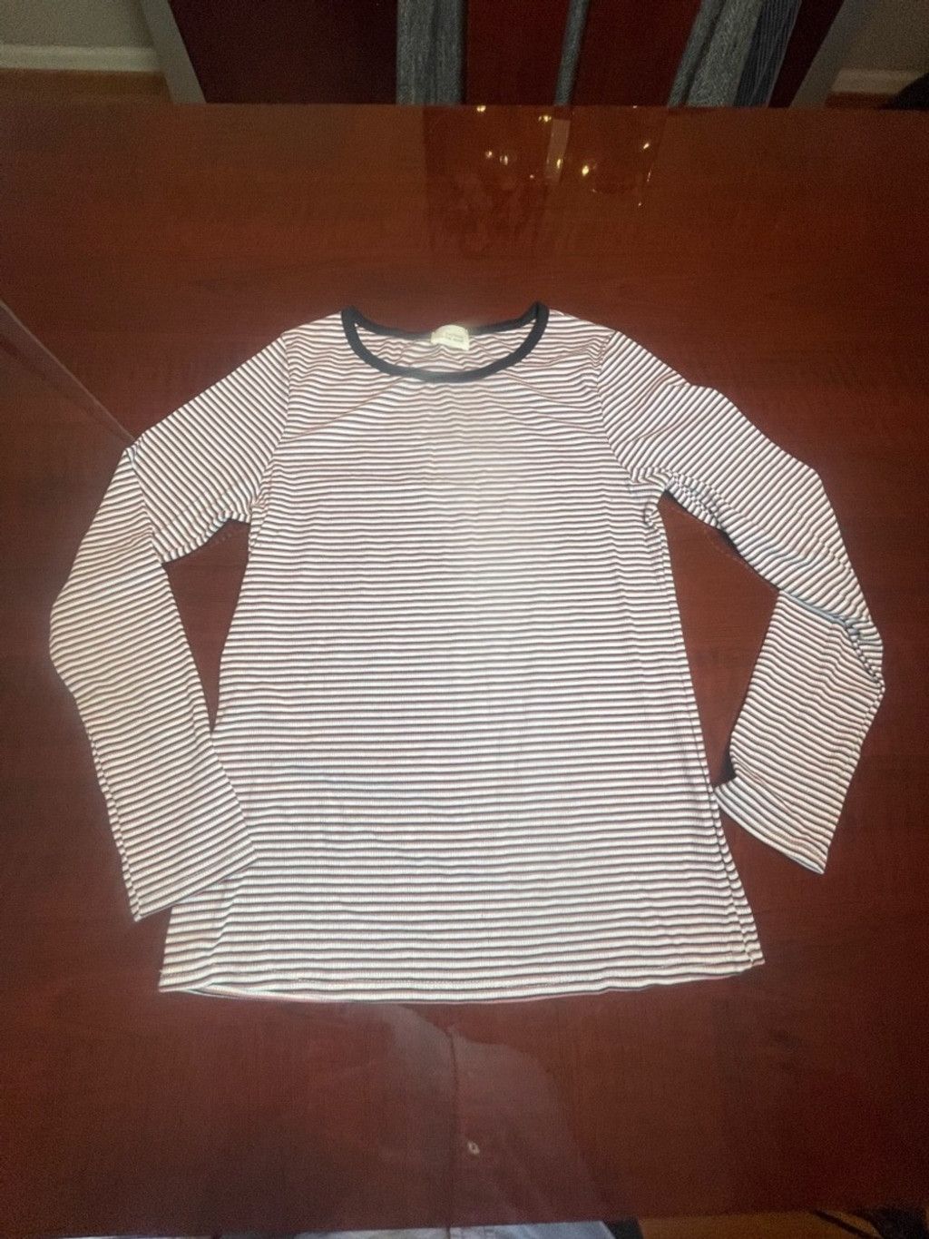 Other Caution To The Wind Striped Ribbed Long Sleeve M Earthy Size S / US 4 / IT 40 - 3 Thumbnail