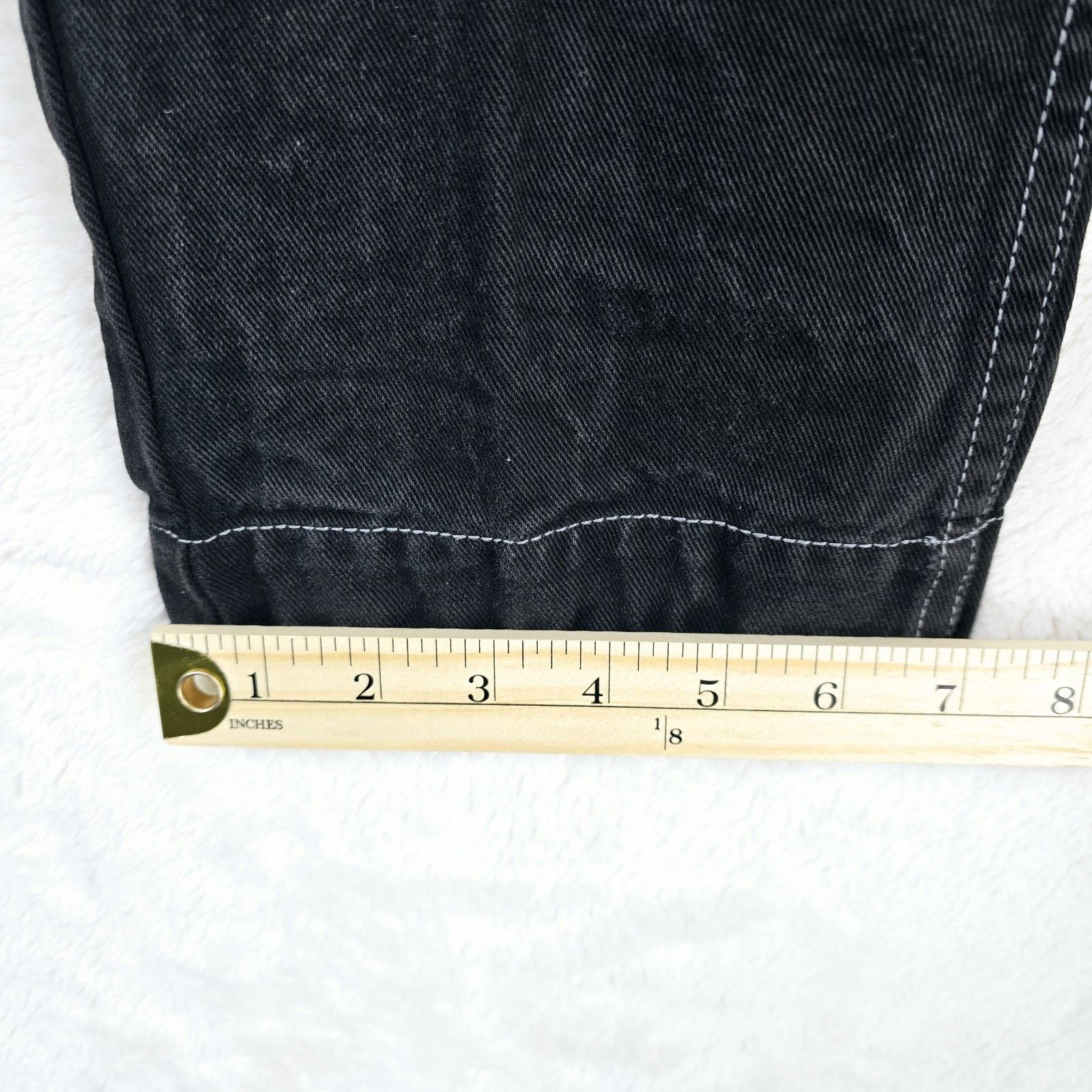 Fubu Vtg Fubu Women's Jeans Size 11/12 Black Denim 30x31 Y2K Size 34" / US 12 / IT 48 - 12 Thumbnail