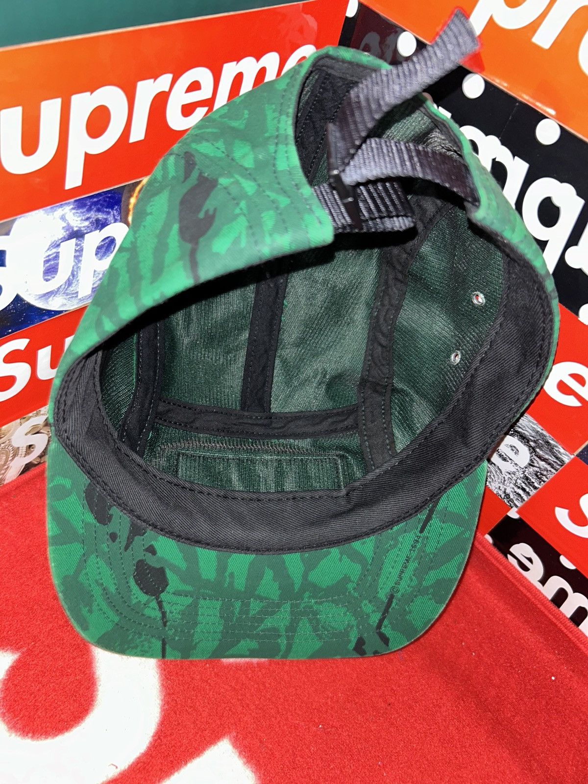 Supreme Supreme Reed Camp Cap Green SS13 Size ONE SIZE - 6 Thumbnail