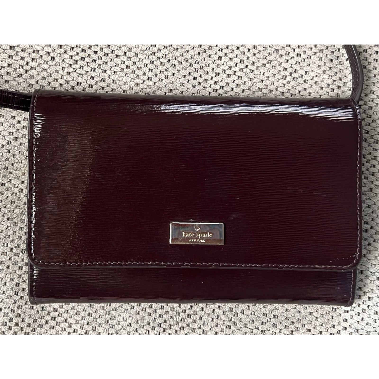 Vintage kate spade new york Clutch Wallet Convertible Crossbody Patent Leather Size ONE SIZE - 8 Thumbnail