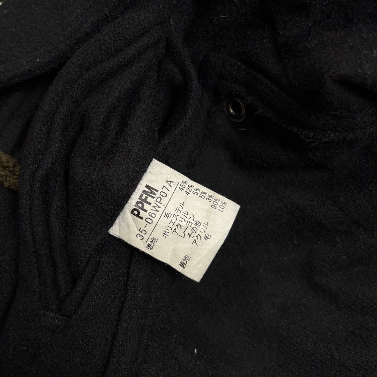 PPFM 2000s PPFM - Fang Button Napoleon Hooded Jacket Size US M / EU 48-50 / 2 - 11 Thumbnail