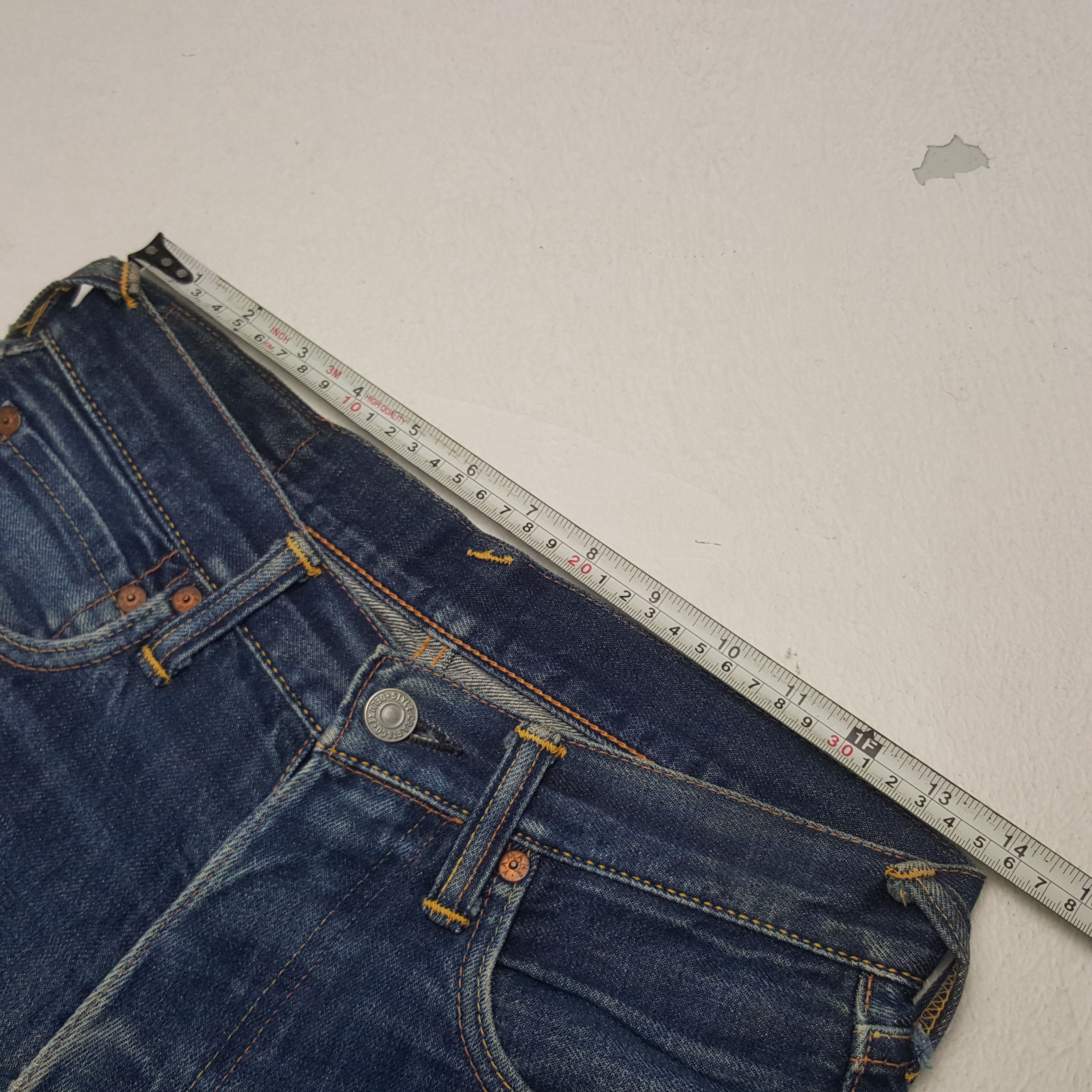 Evisu × Japanese Brand × Vintage Vintage Evisu Japanese Brand Daicock Custom Art Denim Jeans Size US 28 / EU 44 - 8 Thumbnail