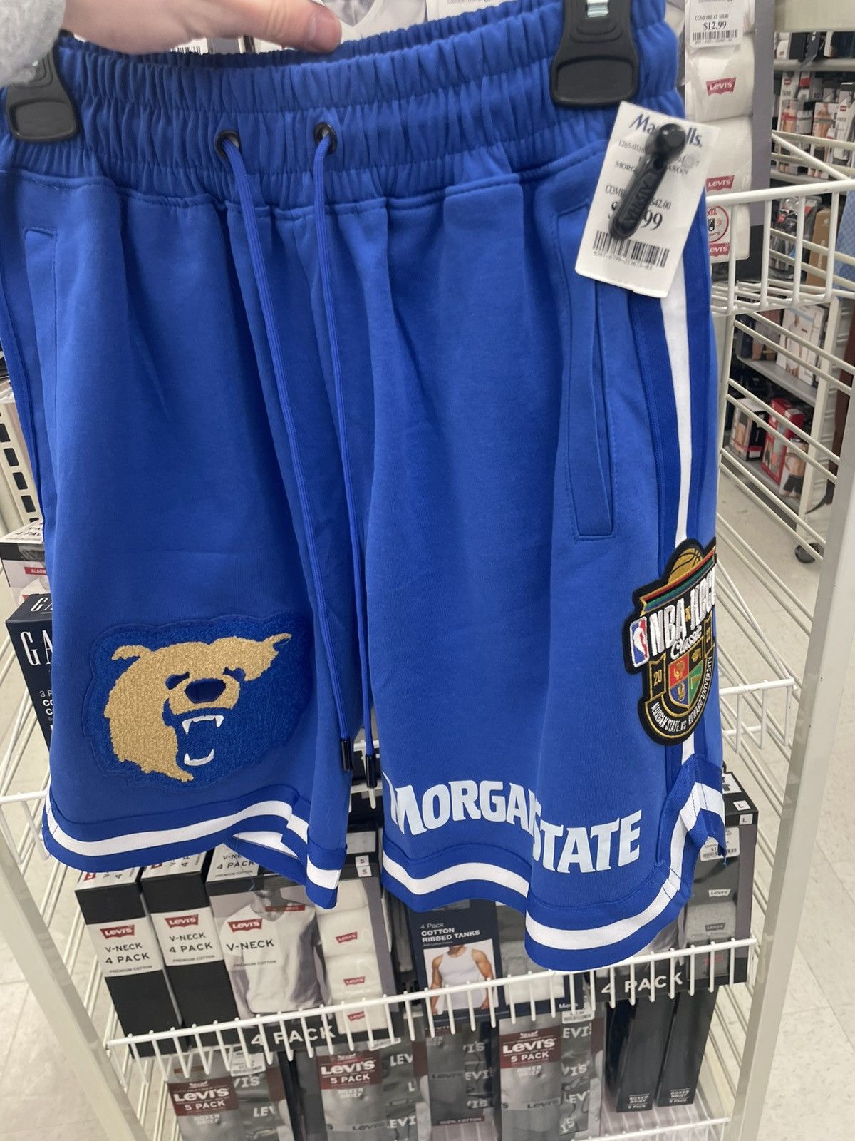 NBA Pro Standard Morgan vs Howard NBA HBCU all star game shorts Size US 34 / EU 50 - 6 Thumbnail