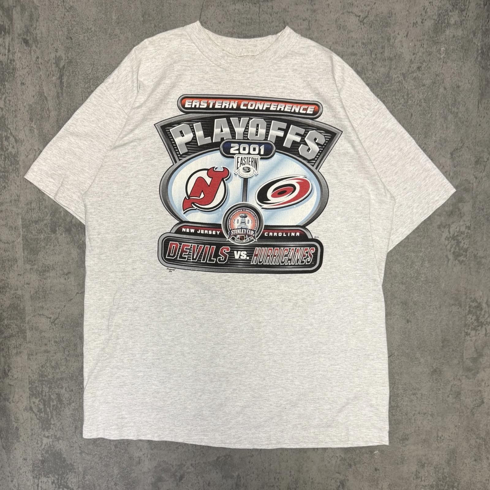 Designer 2001 Stanley Cup Finals Devils vs. Hurricanes -- XL -- Size US XL / EU 56 / 4 - 1 Thumbnail