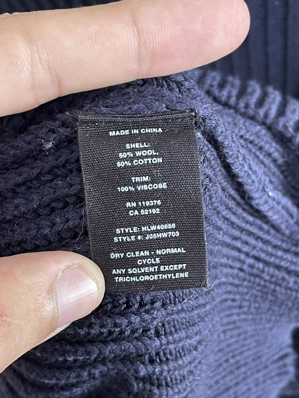 Helmut Lang Helmut Lang Wool Knit Sweater Turtleneck Size US M / EU 48-50 / 2 - 15 Thumbnail