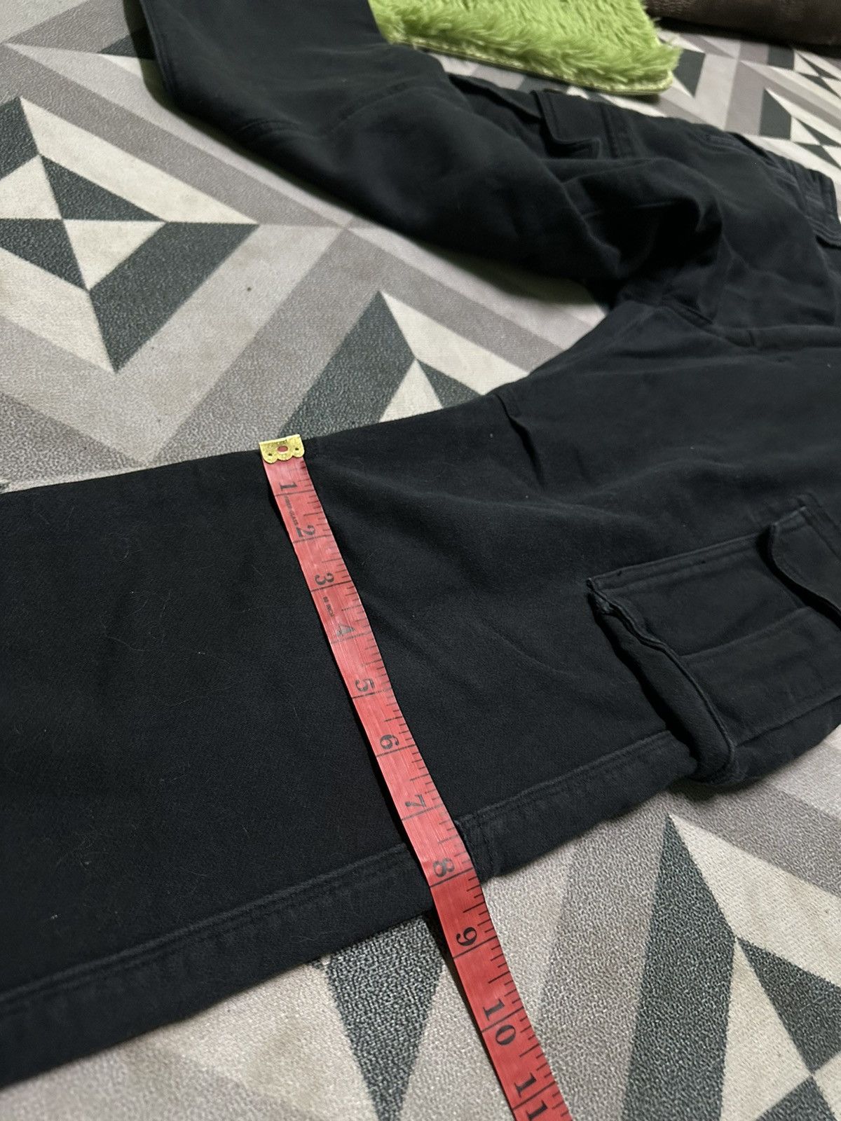 Japanese Brand Purple and yellow cargo pants Size US 32 / EU 48 - 14 Thumbnail