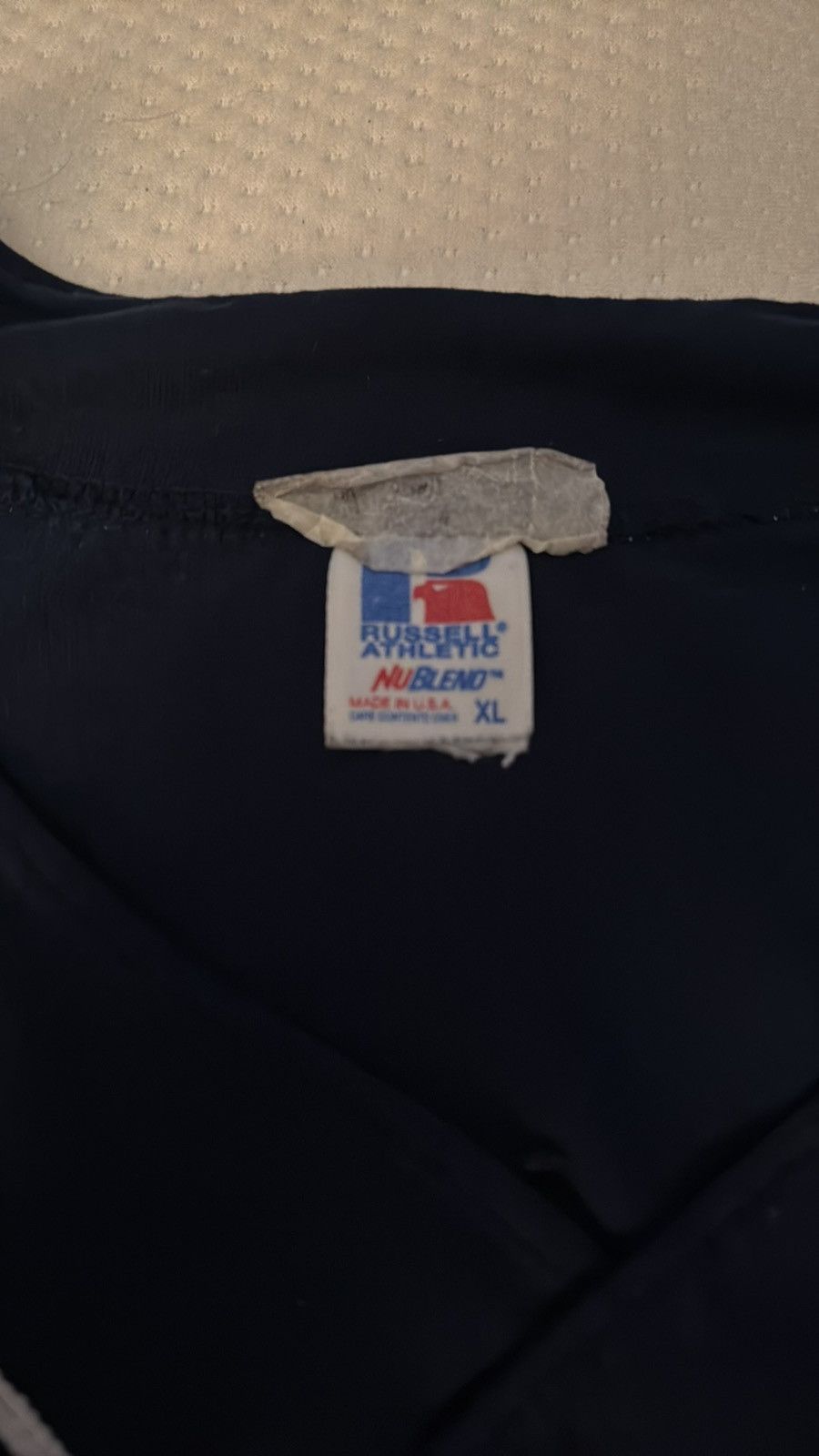 MLB × Russell Athletic × Vintage Vintage Cleveland Indians Russell Jesey Size US XL / EU 56 / 4 - 3 Thumbnail