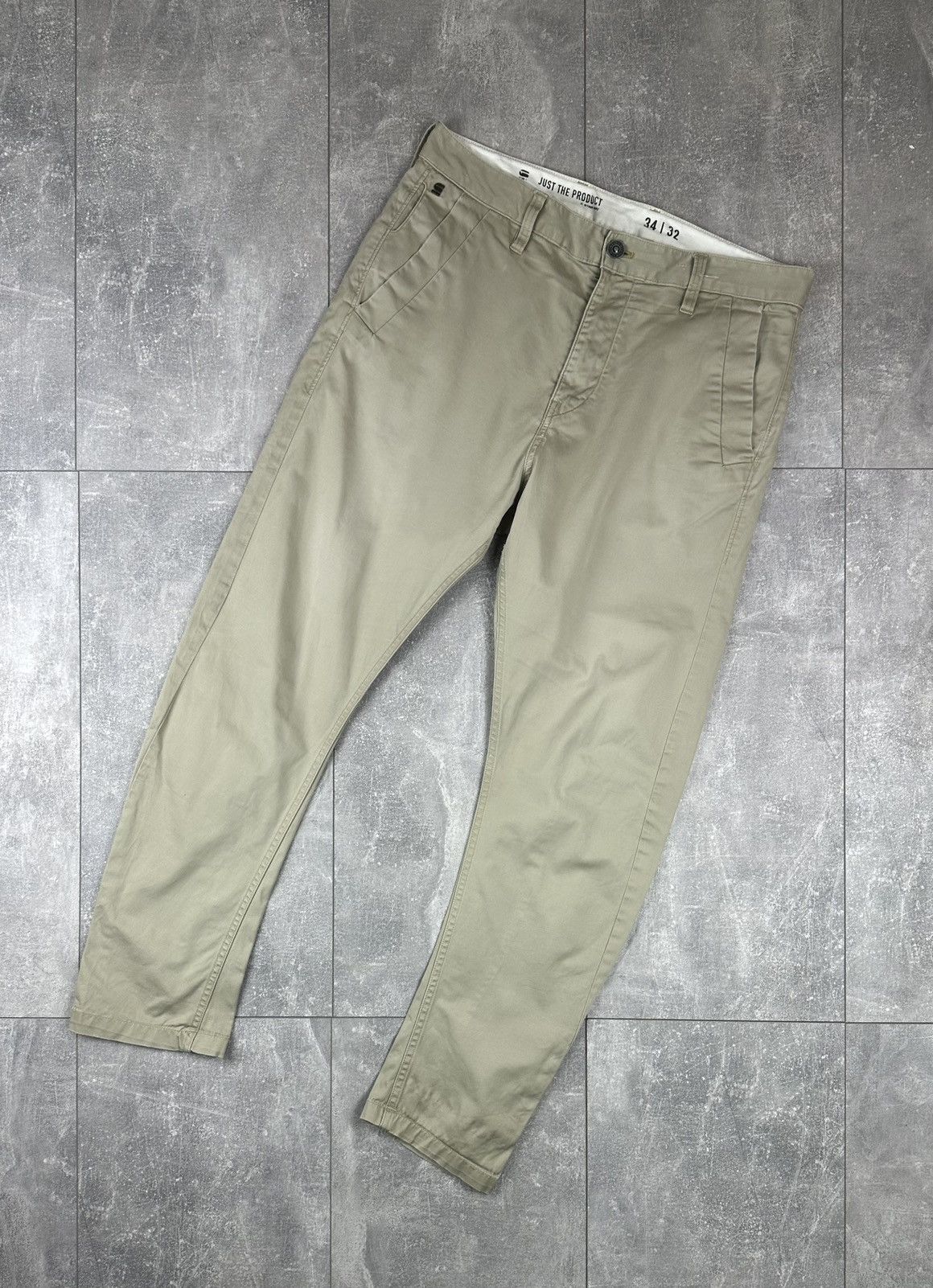 G-Star G-Star Raw Slim Tapered Chinos Pants Small Logo Size US 34 / EU 50 - 1 Thumbnail