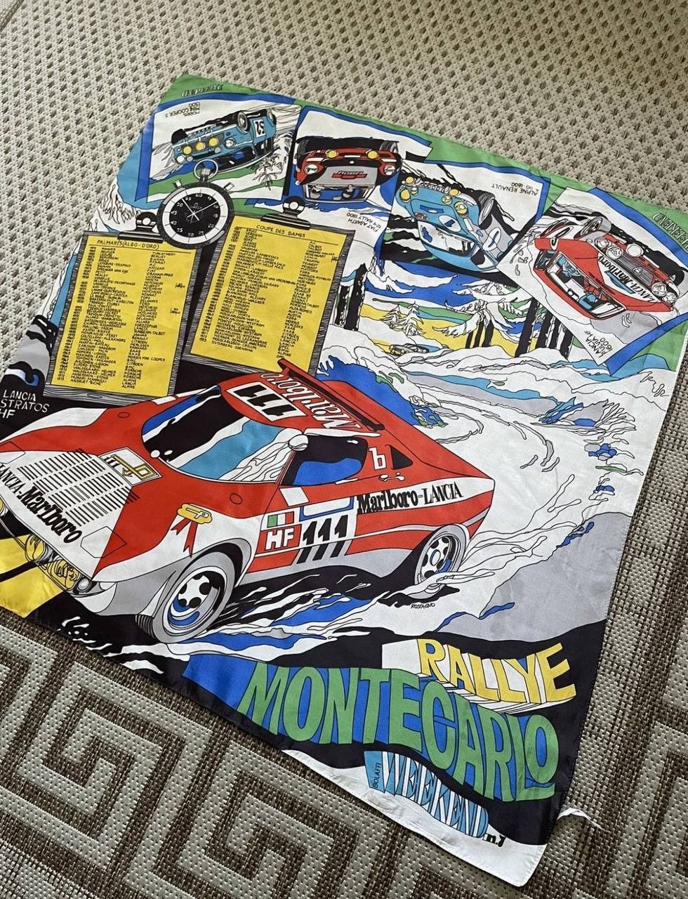 Marlboro × Vintage VERY RARE VINTAGE RACING MARLBORO SCARF(not silk) Size ONE SIZE - 6 Thumbnail