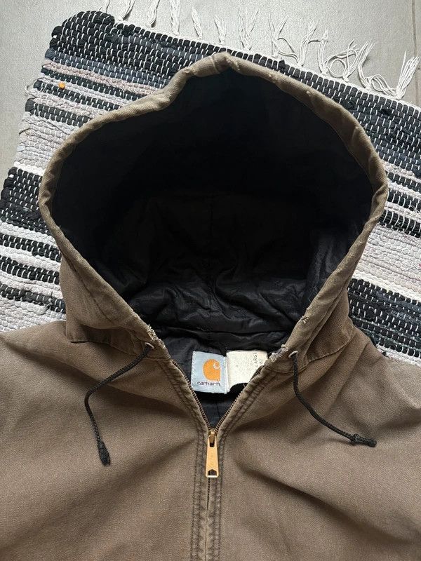 Carhartt Vintage Active jacket JQ282 CHT denim oversize boxy usa 90s Size US XXL / EU 58 / 5 - 2 Thumbnail