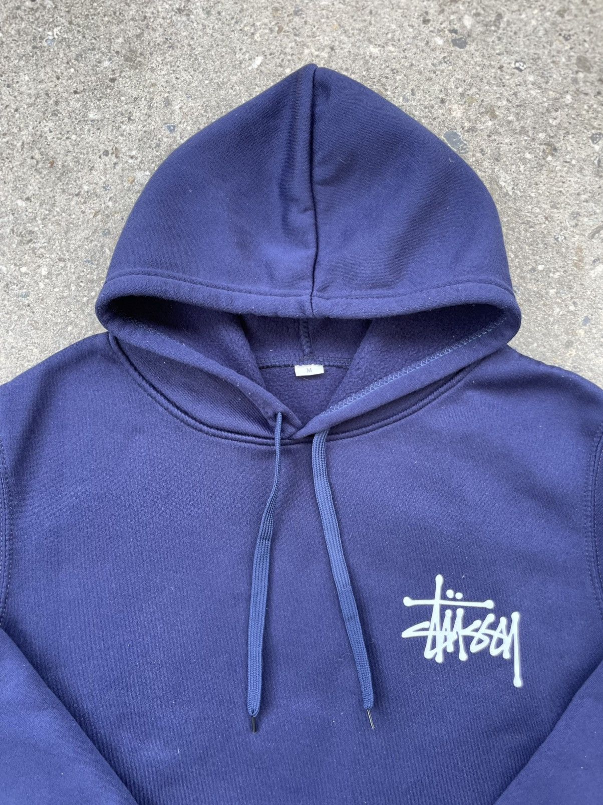 Stussy Stussy Sweatshirt Pullover Marine Color Men's Size M Medium Size US M / EU 48-50 / 2 - 6 Thumbnail