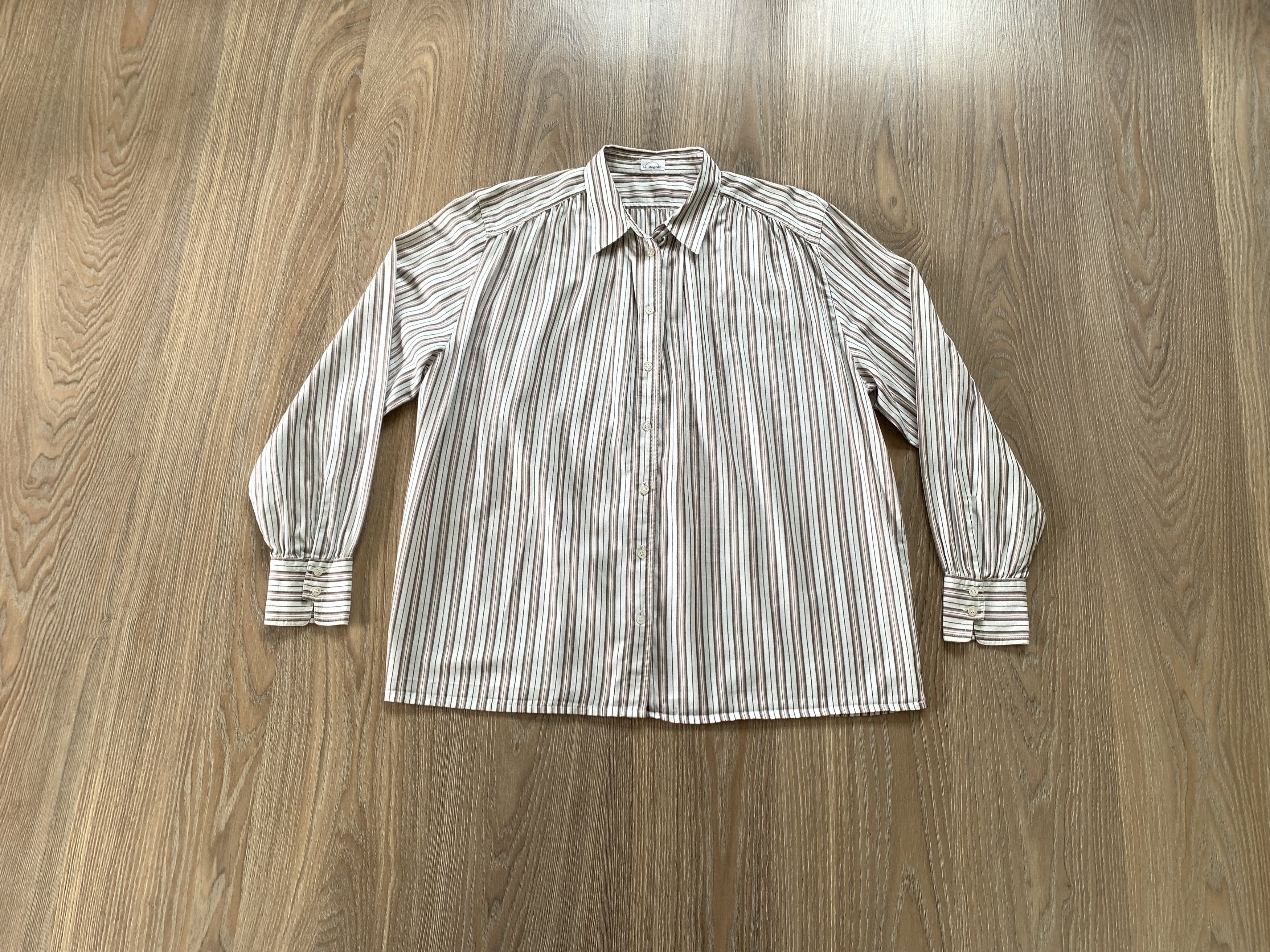 Bogner Bogner Vintage Womens Stripe Dress Shirt Size M / US 6-8 / IT 42-44 - 1 Thumbnail