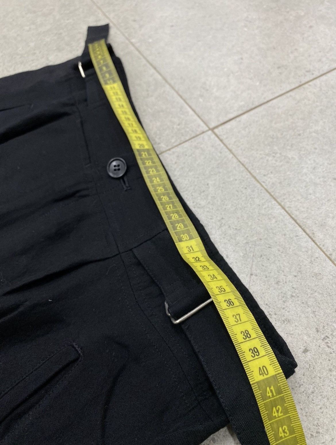 Y's Y's Midi Skirts Black With Buckle Size 30" / US 8 / IT 44 - 9 Thumbnail