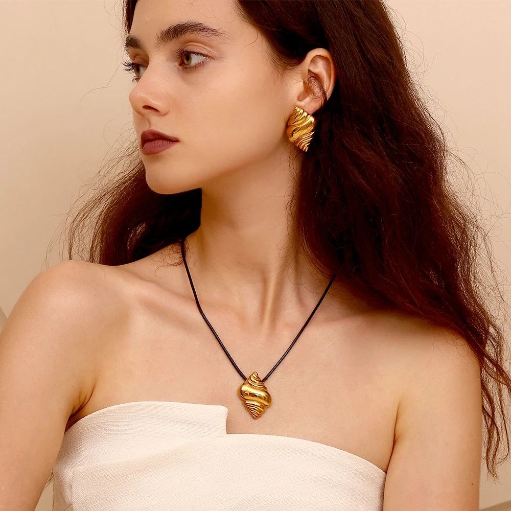 Jewelry × Vintage Retro Conch Necklace Size ONE SIZE - 2 Thumbnail