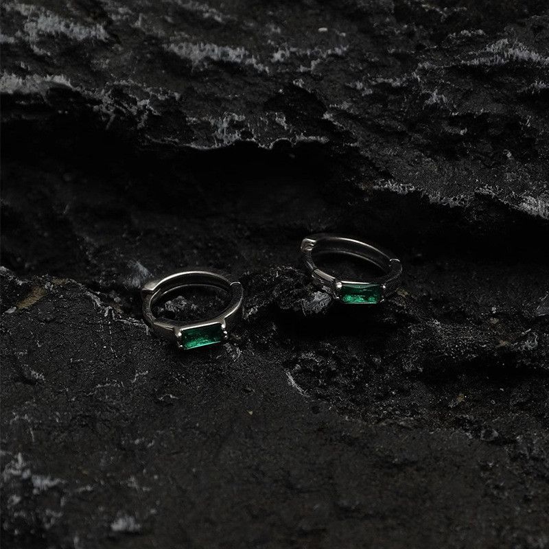 Jewelry × Sterling Silver Crazy Earrings One Pairs Chrome Jewelry Size ONE SIZE - 4 Thumbnail