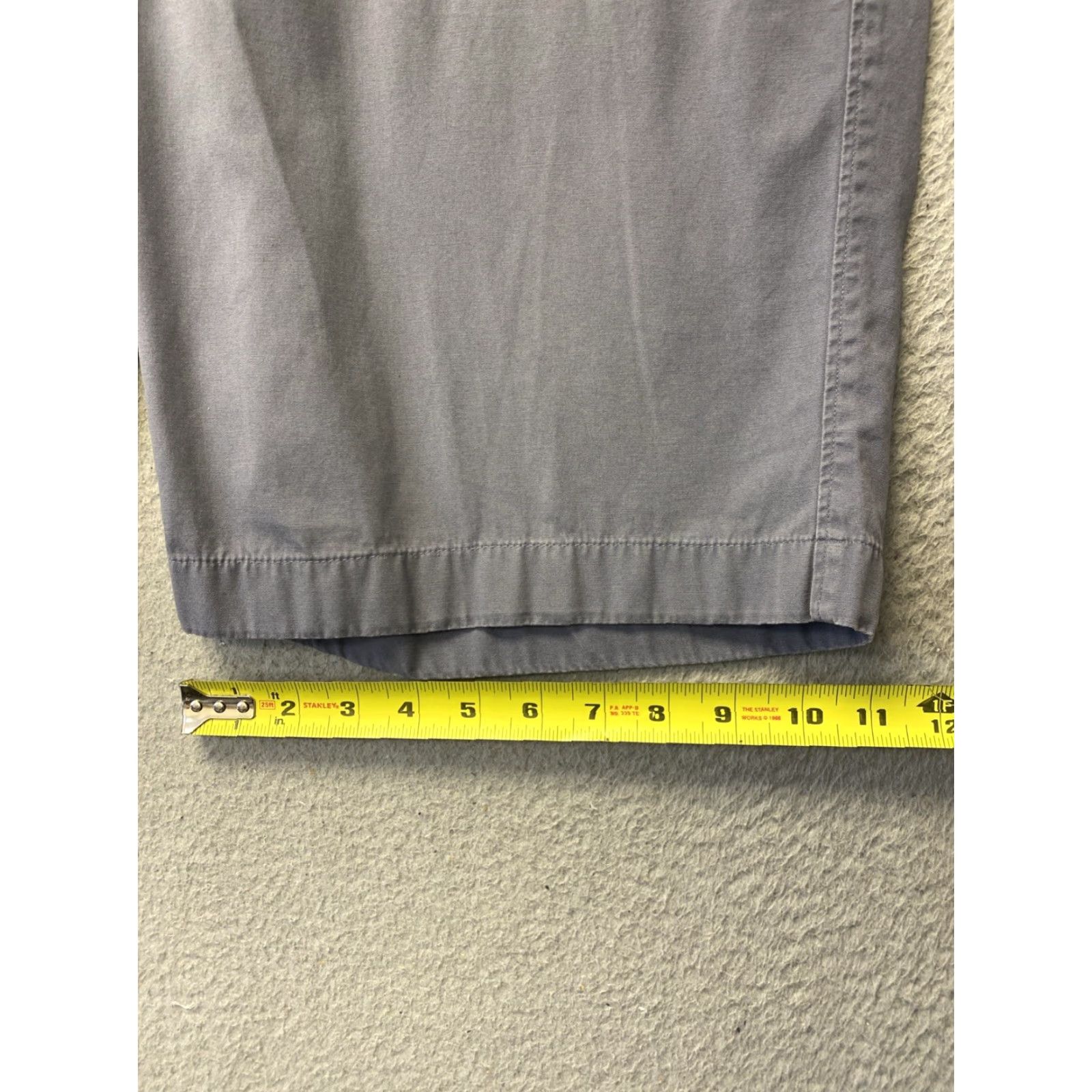 J.Crew VINTAGE J.CREW Men's Chino Shorts 38 Adult Gray Casual Travel Workwear 12" Inseam Size US 38 / EU 54 - 6 Thumbnail