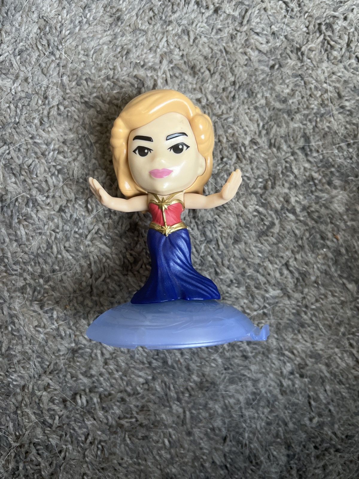 Marvel Comics 2023 McDonald’s Marvel The Marvels Princess Carol Figure Size ONE SIZE - 1 Thumbnail