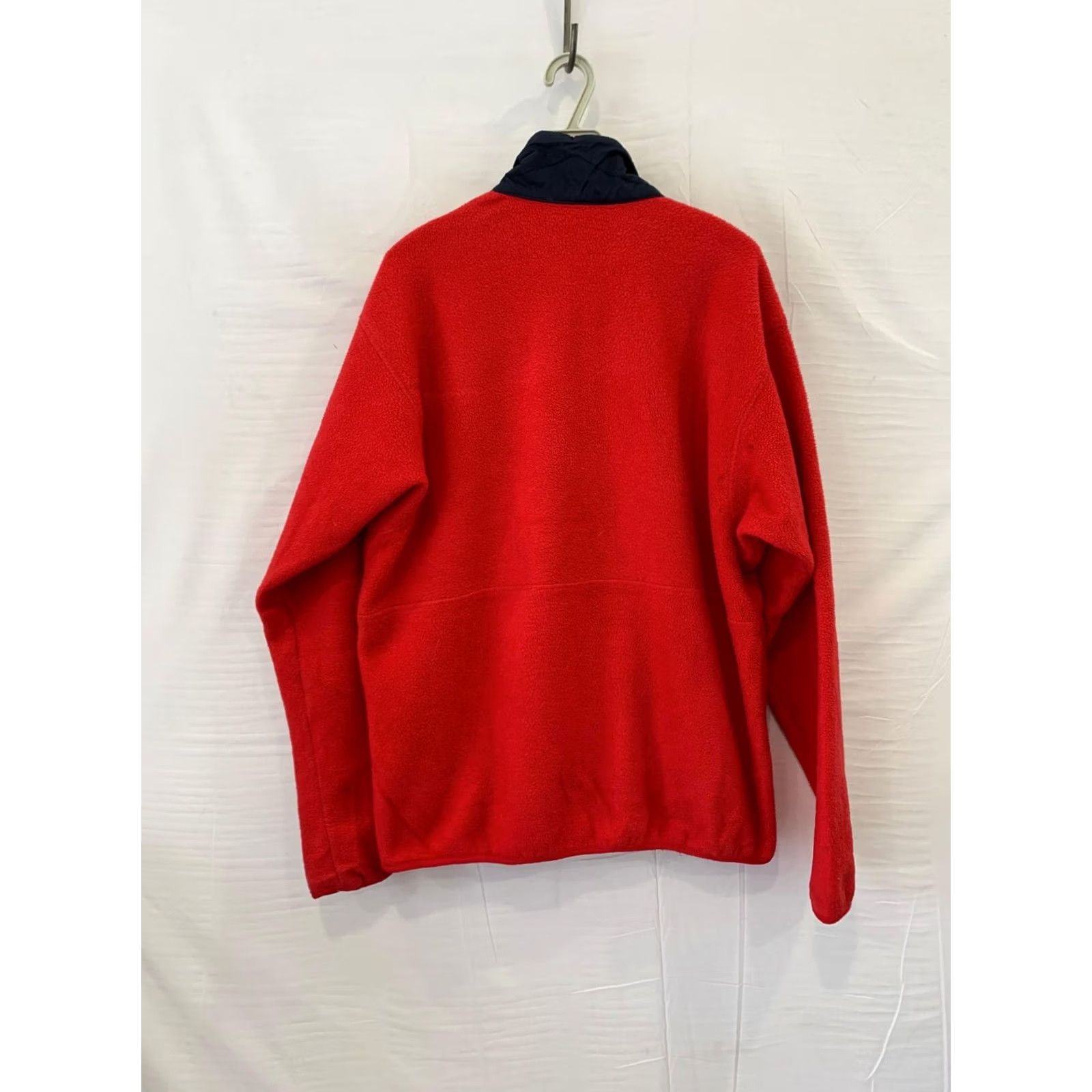 Patagonia VINTAGE Patagonia Synchilla Fleece Pullover Jacket Men’s L Red USA Snap-T Style Size US L / EU 52-54 / 3 - 2 Thumbnail