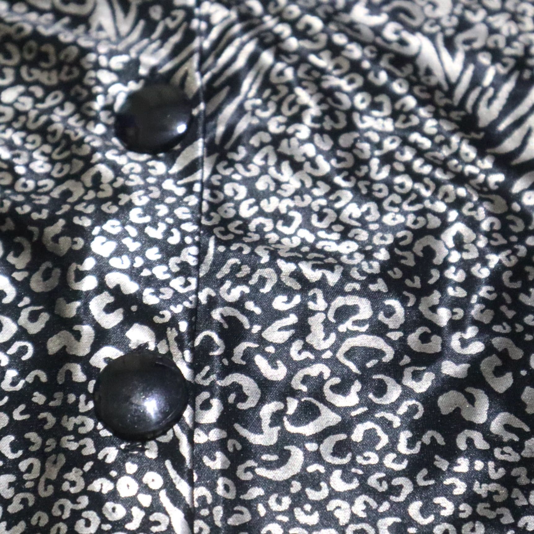 Vintage Keri Ann Shirt Women's L Black Button-Down Shirt Top Button-Up Casual Adult Regular Size L / US 10 / IT 46 - 4 Thumbnail