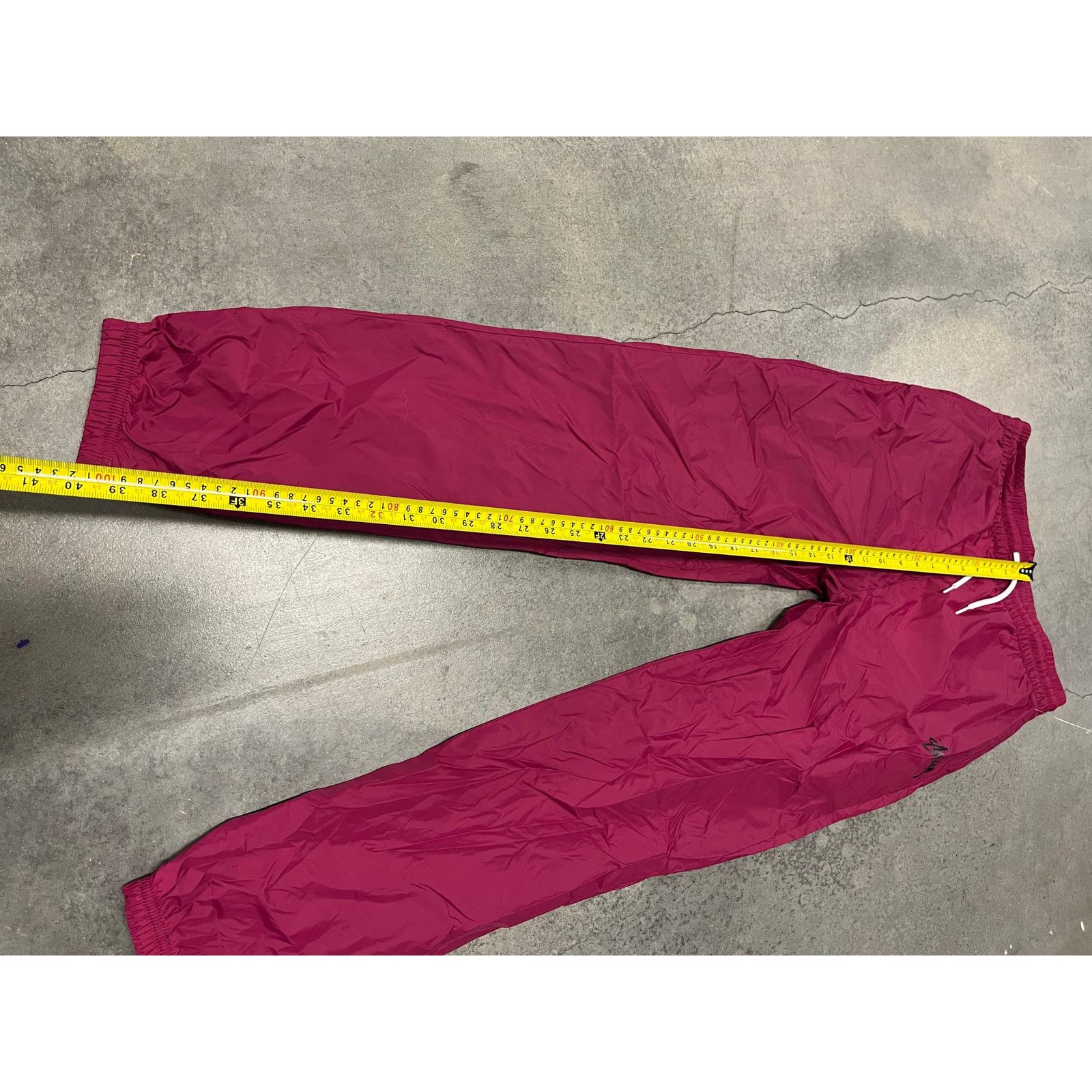 Stussy Stussy Track Pants Mens XS Maroon Windbreaker NEW Size US 27 - 2 Thumbnail